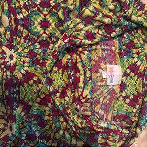 LuLaRoe Colorful Patterned Maxi Skirt